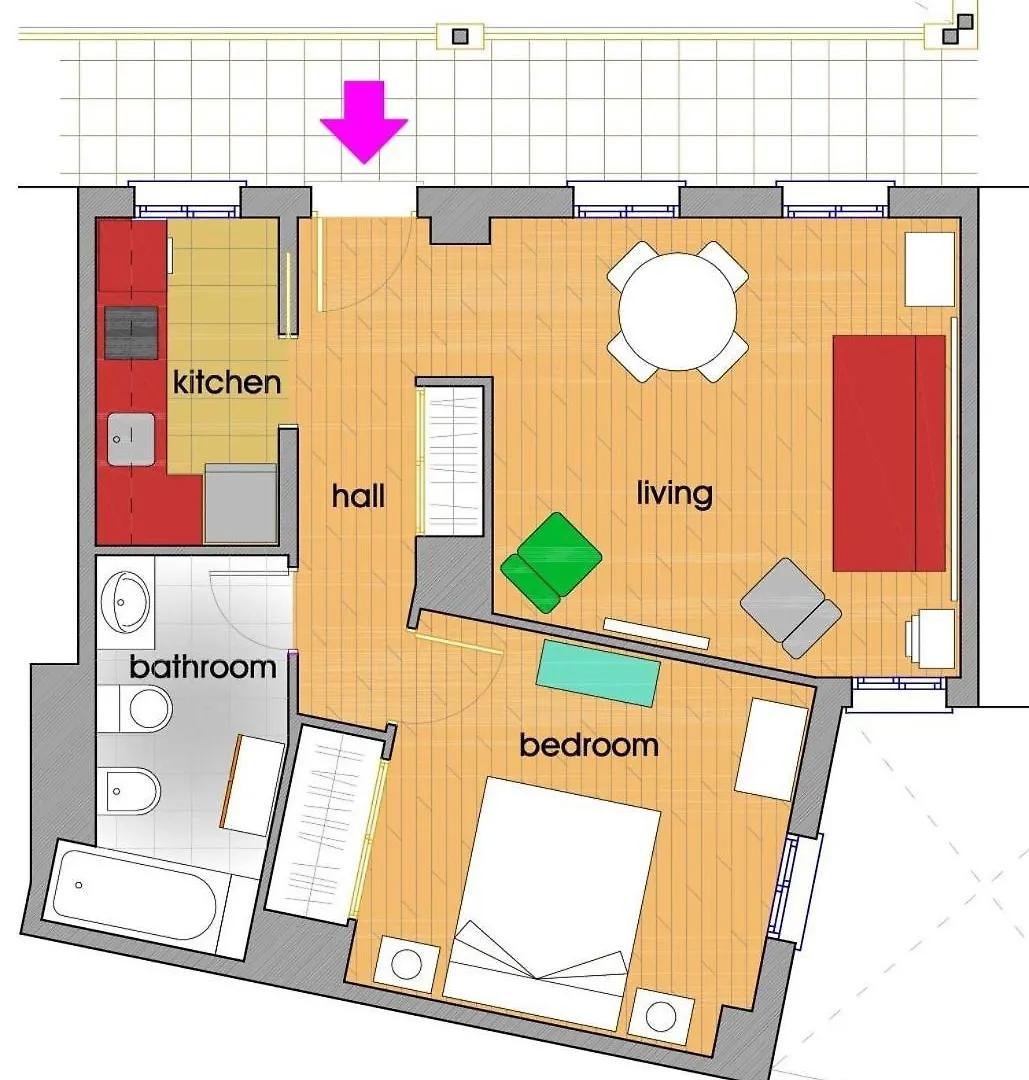 Apartment Homeyseville-Precioso Apartamento San Juan De La Palma, Parking Optional Spain